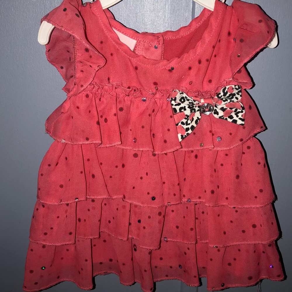 Little lass girls top size 18M